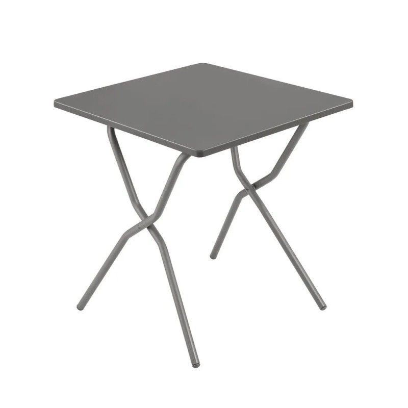 Set con Tavolo e 2 sedie BALCONY 64 x 70 cm colore Titane LaFuma Set con Tavolo e 2 sedie BALCONY 64 x 70 cm colore Titane LaFuma