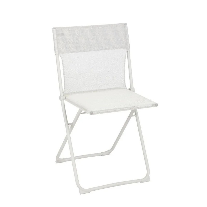 Set con Tavolo e 4 sedie BALCONY 120 x 70 cm colore Seigle LaFuma Set con Tavolo e 4 sedie BALCONY 120 x 70 cm colore Seigle LaFuma