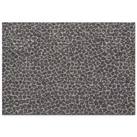Dekorbogen mit grauer Kieselsteinoptik 21 x 29,7 cm