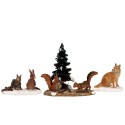 Woodland Animals Set of 4 Art.-Nr. 12516