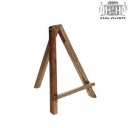 Türrahmen aus rohem Holz