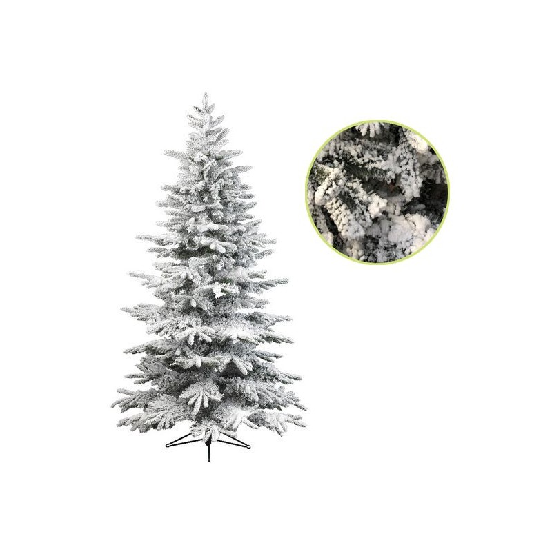 Albero Di Natale 300 Cm.Albero Di Natale Innevato Snowy Alaskan Dim 300 Cm Dadolo Com