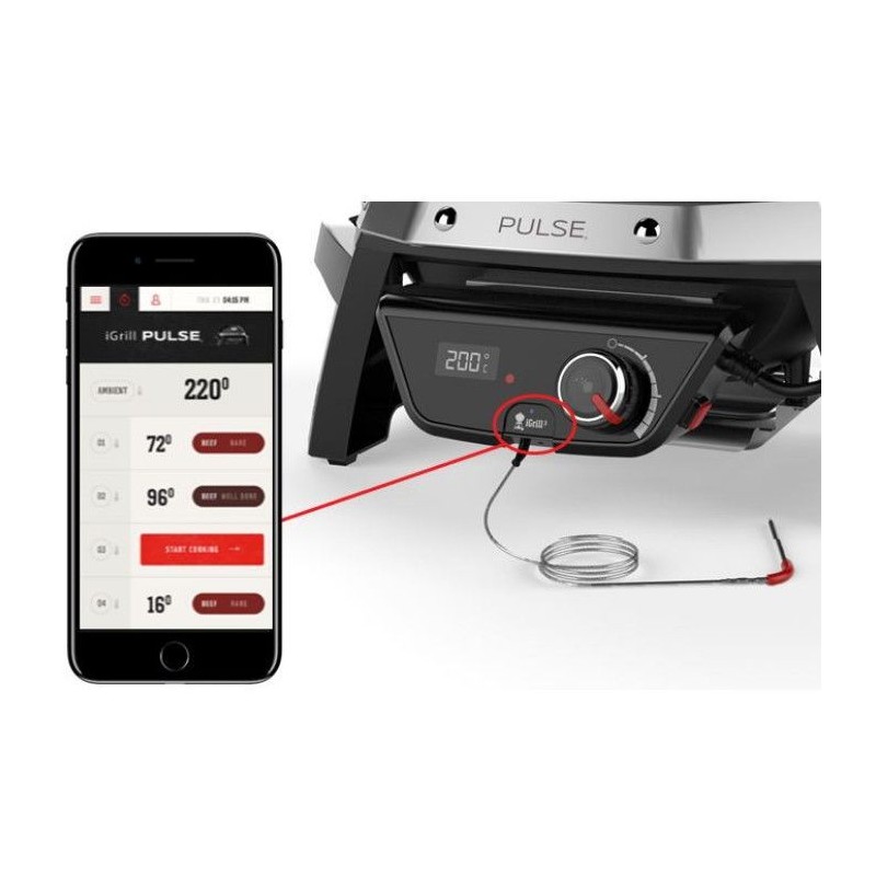 Weber Electric Barbecue Pulse 1000 Black Ref. 81010053