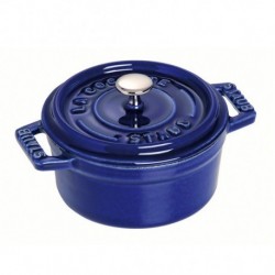 Cocotte 10 cm Azul Oscuro de Hierro Fundido