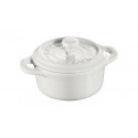 Mini Cocotte 10 cm Blanco de Cerámica