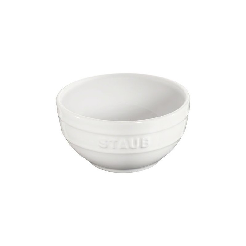 White Ceramic Mug 12 cm