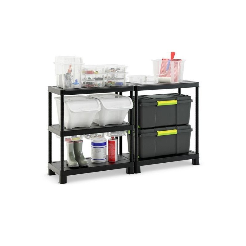 Tienda Oficial KIS. estantería Keter Plus Doble Tribac 90x45x182h 5...