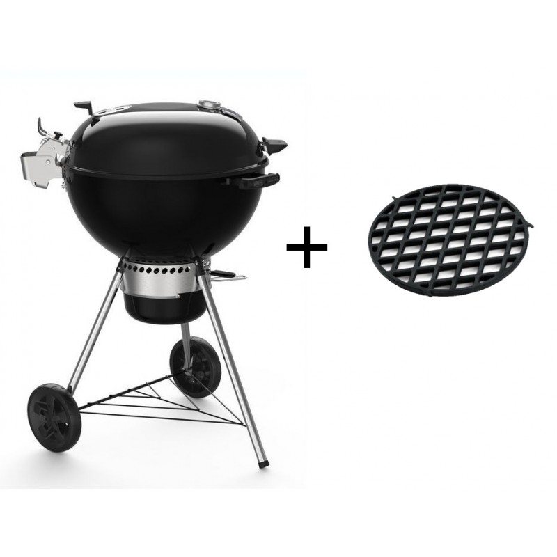 Barbacoa de Carbón Weber Master-Touch GBS Premium SE E-5775 Ø 57 cm Negro Cód. 17401004