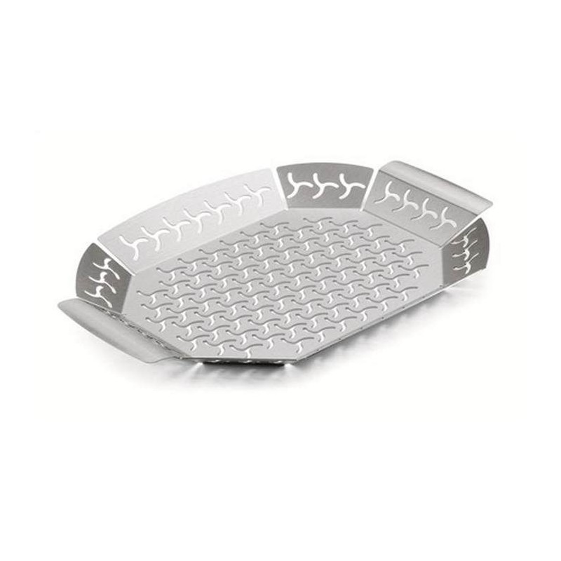 Bandeja para verduras Weber Original grande de acero inoxidable Cod. 6678