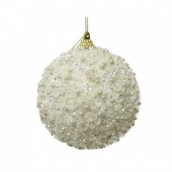 Hanging Foam Ball in White