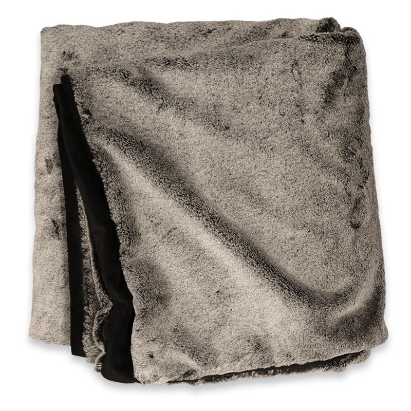 Surrey Plaid 150 x 200 cm gris oscuro