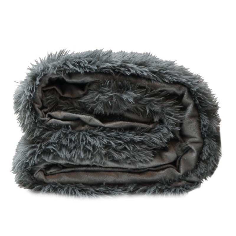 Manta Olaf 150 x 200 cm Gris Oscuro