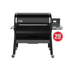 Barbecue Weber a Pellet Smoke Fire Large 36'' Black Cod. 23511004