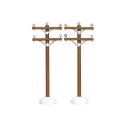 Telephone Poles Set of 2 Ref. 64461