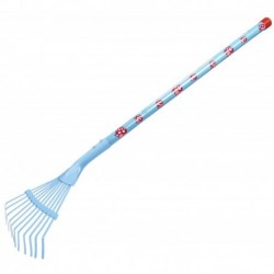 Rastrillo Stocker 78 cm color azul claro JARDÍN INFANTIL