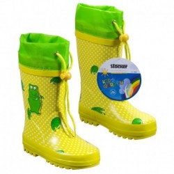 Stocker Kids Garden yellow boots size 29