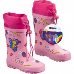 Stocker Pink Kids Garden boots size 33