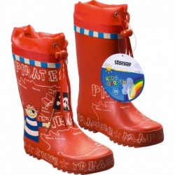 Stocker Kids Garden Pirate boots red size 27
