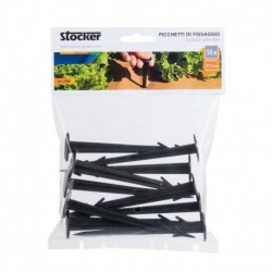 Stocker Estacas plastico 15 cm 10 uds/caja