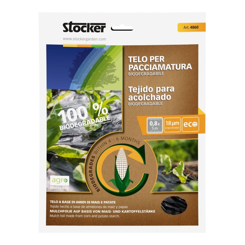 Stocker Film acolchado biodegradable 0,80 x 250 m