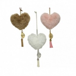 Soft hearts to hang 30 cm. Single piece