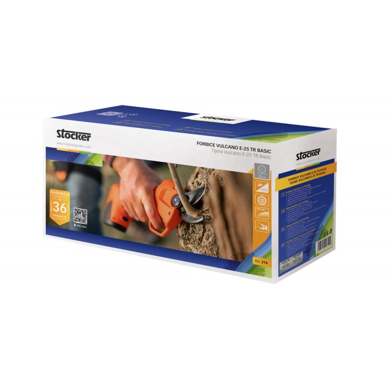 Tijera eléctrica Stocker Vulcano E-25 TR - Básica