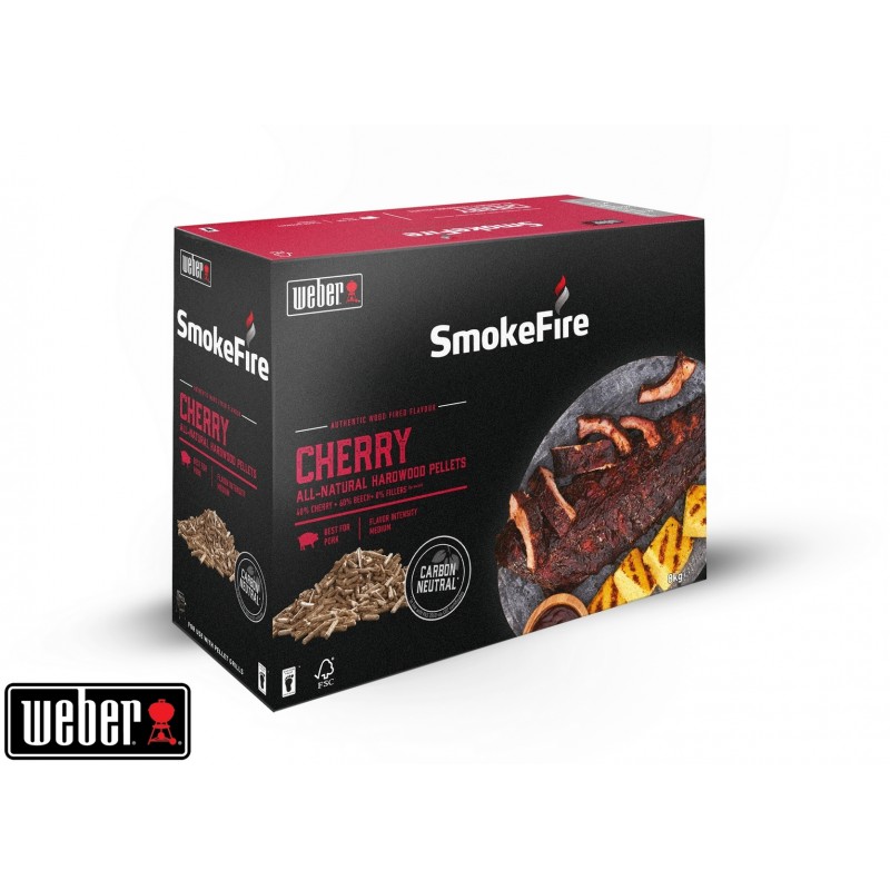 FSC Weber wood pellets - Cherry Ref. 18293