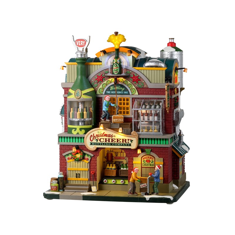 Christmas Cheer Bottling Company con adaptador de 4.5V Cod. 25858 Christmas Cheer Bottling Company con adaptador de 4.5V Cod. 25858