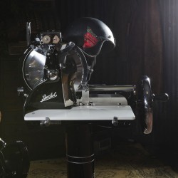 Berkel Affettatrice Volano Fiorato P15 colore Rosso Berkel - Decori Oro