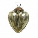 Corazón de cristal para colgar 7,5 cm.