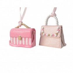 Bolso de mano para colgar en resina de 8,2 cm. Única pieza