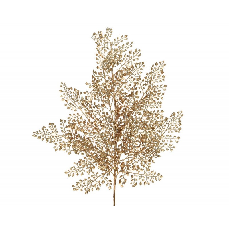 Hoja con brillos 68 cm.