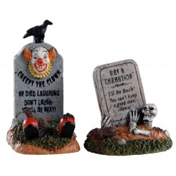 Crazy Headstones Set Of 2 Cod. 04711