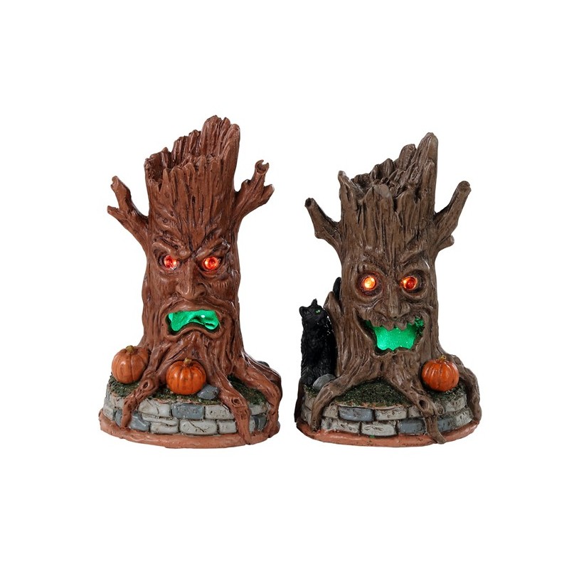 Haunted Tree Trunks Set of 2 B/O 4.5V Cód. 34072