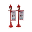 North Pole Lamppost Set of 2 B/O 4.5V Cód. 34091