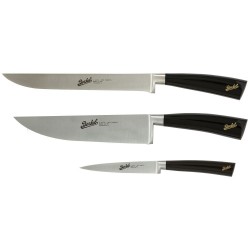 Berkel Elegance Set de 3 cuchillos cocinero Negro