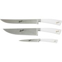 Berkel Elegance Set de 3 cuchillos cocinero Blanco
