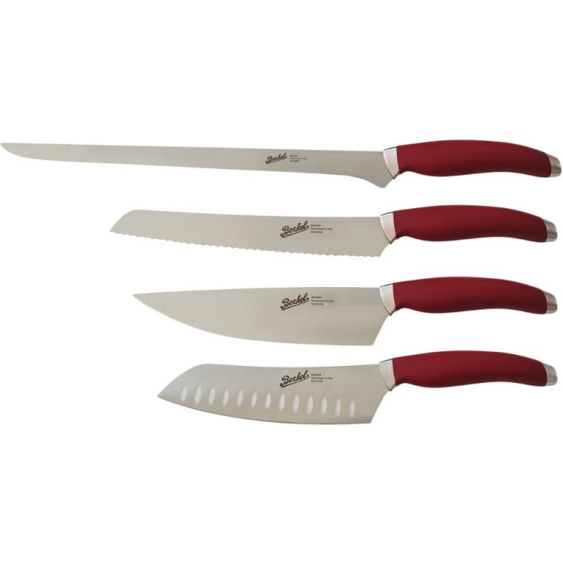 Berkel Teknica set Chef 4 uds Rojo Berkel Teknica set Chef 4 uds Rojo