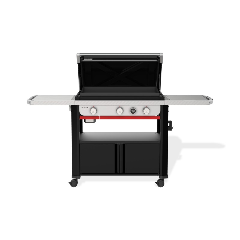Plancha Weber Gas Slate GPD 76 cm Premium Negro Cód. 1500246