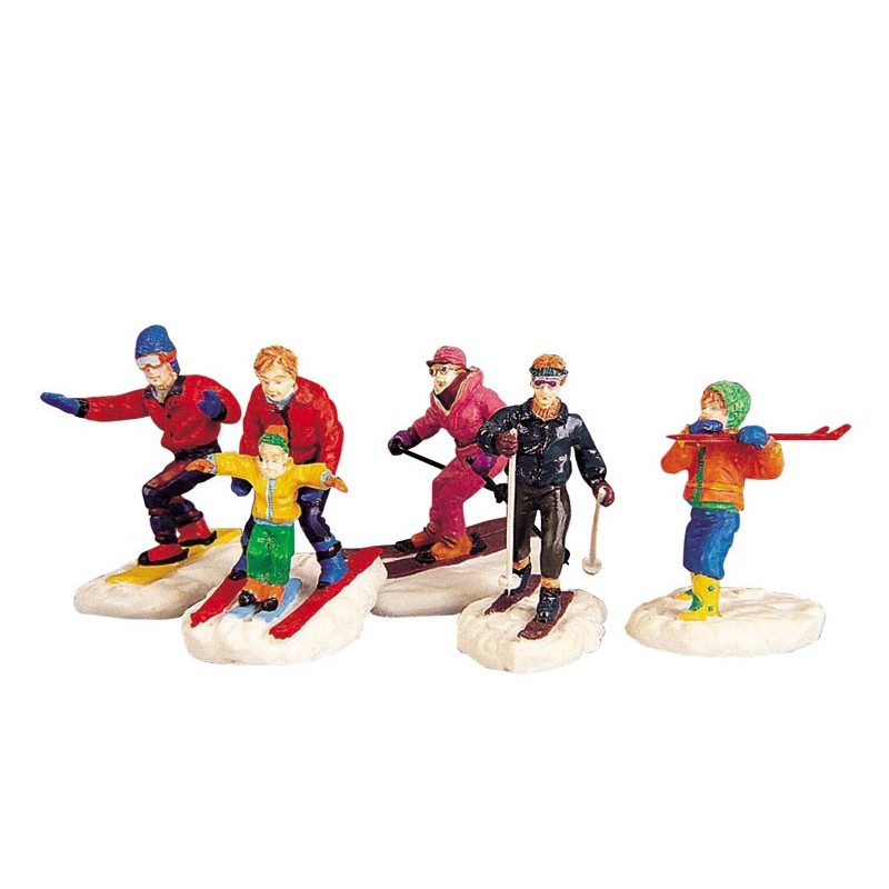 Winter Fun Figurines Set of 5 Cod. 92357