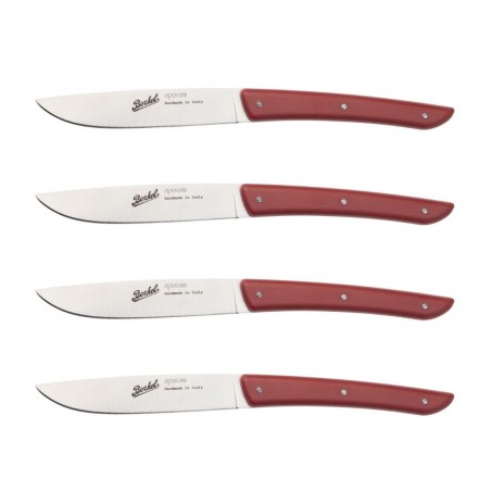 Berkel Juego de 4 cuchillos para carne rojos