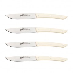 Berkel Juego de 4 cuchillos para carne color crema