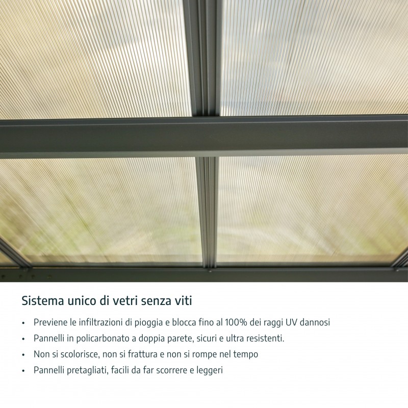 Canopia Arizona Breeze Cochera Doble en Aluminio 6 x 5 m