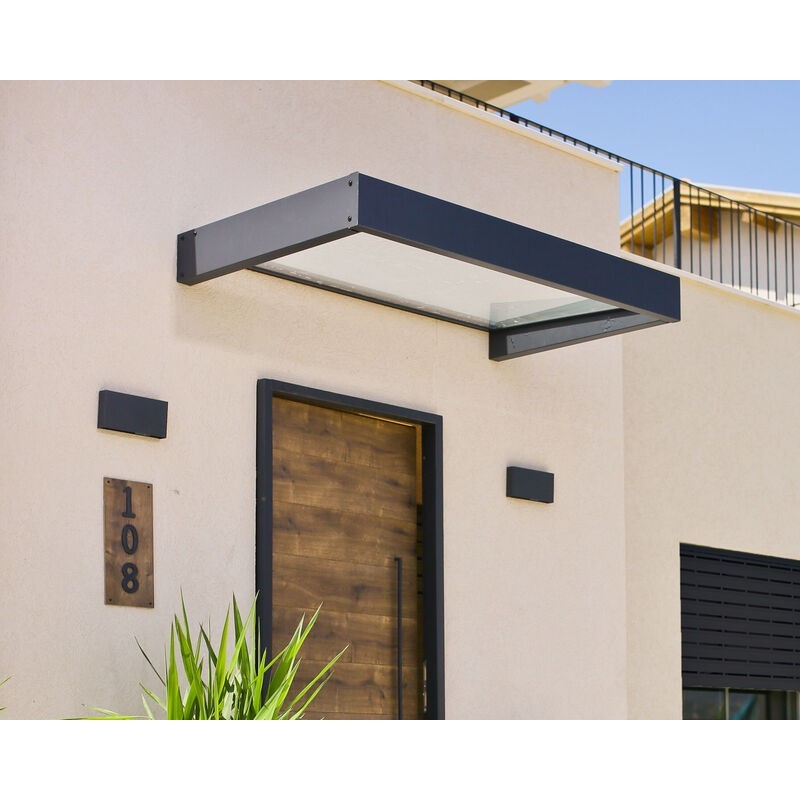 Canopia Refugio Exterior Sophia 160X95 cm - Panel transparente de estructura gris