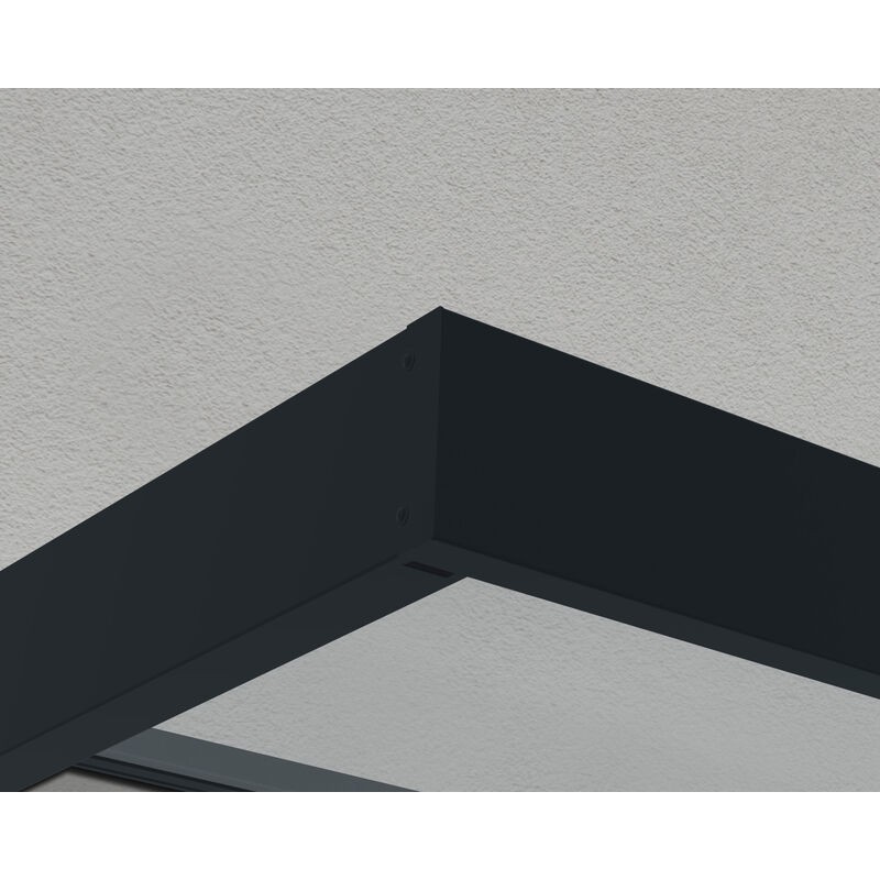 Canopia Refugio Exterior Sophia 215X95 cm - Panel transparente de estructura gris