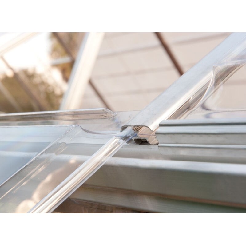 Canopia Invernadero de Jardín Harmony Transparente de Policarbonato 426X185X208 cm Plata Canopia Invernadero de Jardín Harmony Transparente de Policarbonato 426X185X208 cm Plata