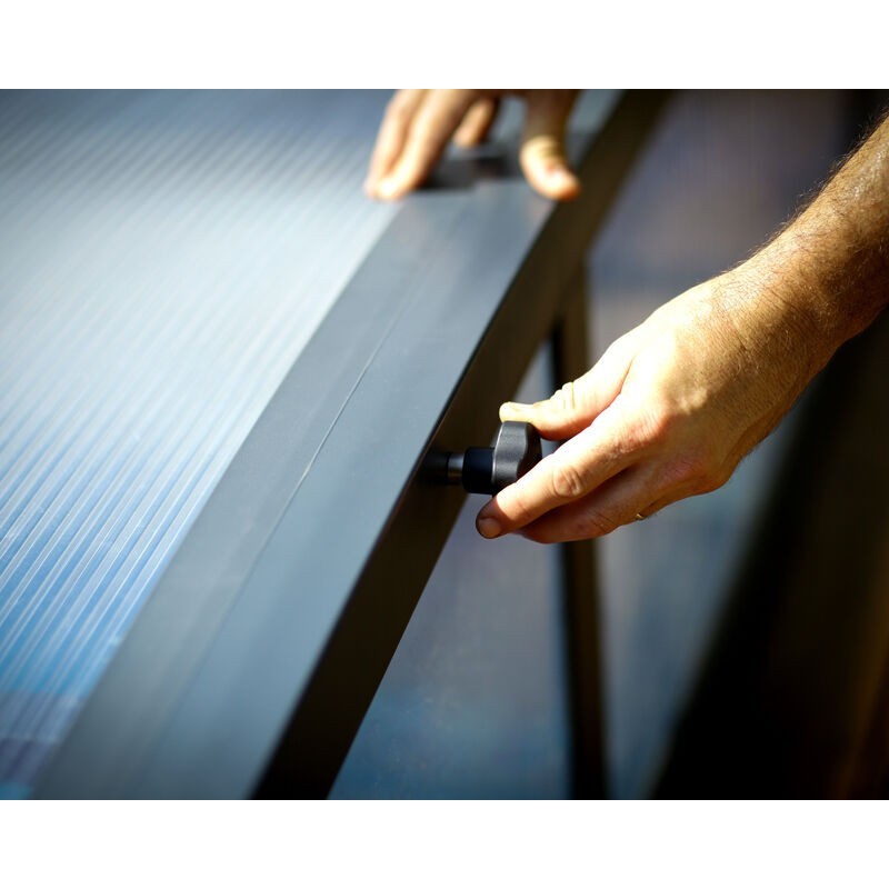 Canopia Majorca Telescopic Cover of Polycarbonate & Aluminum for Swimming Pool 8X4 m Canopia Majorca Telescopic Cover of Polycarbonate & Aluminum for Swimming Pool 8X4 m