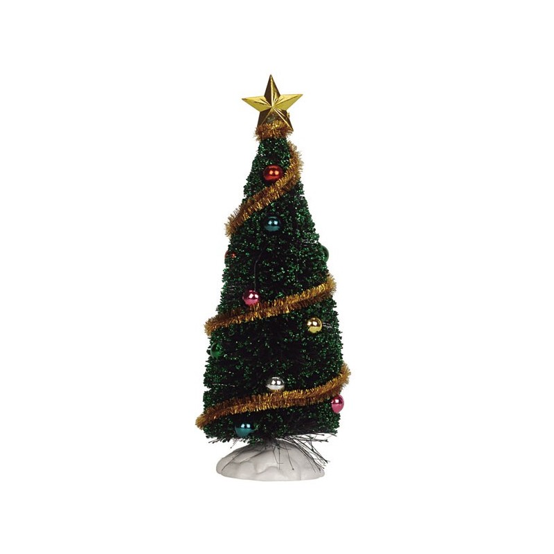 Sparkling Green Christmas Tree Medium Cod. 4493