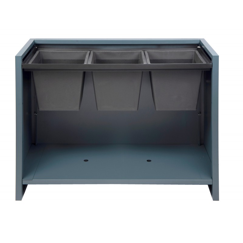 Sistema de riego automático para jardinera de metal Herstera 100x40x80 cm / 100x40x115 cm