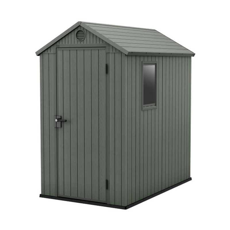 Keter Caseta de Jardín de Resina DARWIN 4x6 Green Keter Caseta de Jardín de Resina DARWIN 4x6 Green